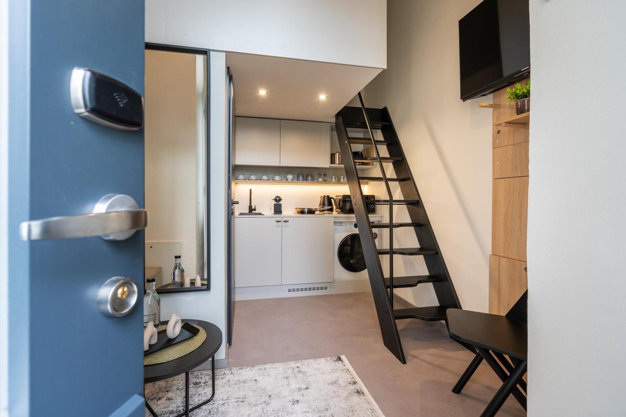Honest Karlin Lejlighedshotel Prag Værelse billede