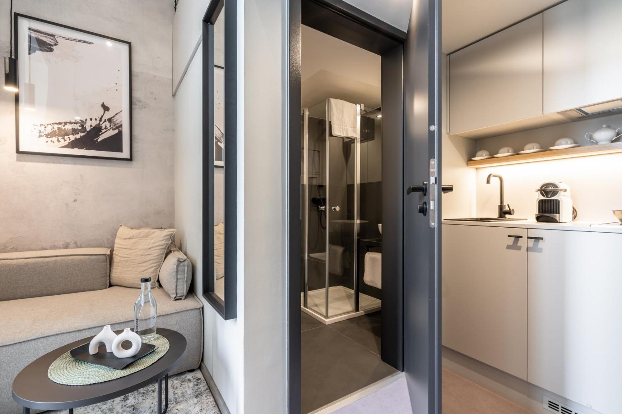 Honest Karlin Lejlighedshotel Prag Værelse billede
