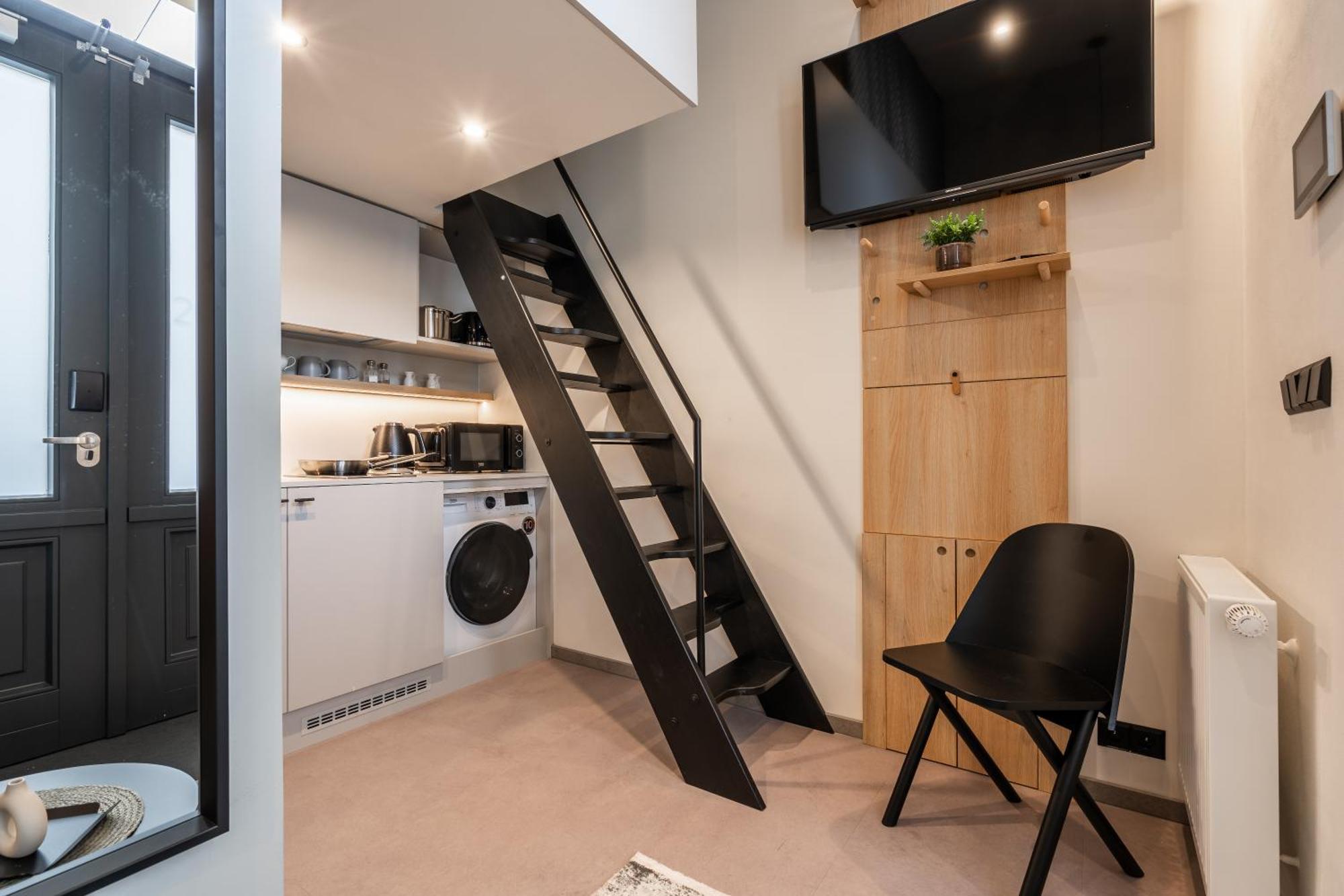 Honest Karlin Lejlighedshotel Prag Værelse billede